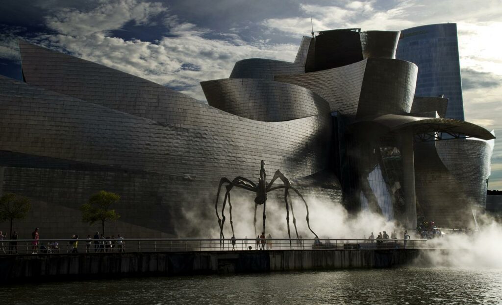 Guggenheim Museum in Bilbao.
